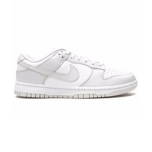 BRAND NEW Nike Dunk Low sneakers - color white and light grey leather
